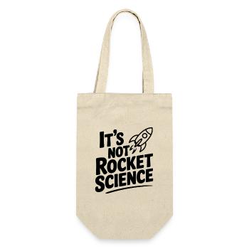 It’s Not Rocket Science - Gift Bag for Bottles - nature - Front
