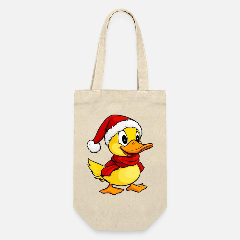 Noël des Canards / Canetonne - Sac à bouteille - nature