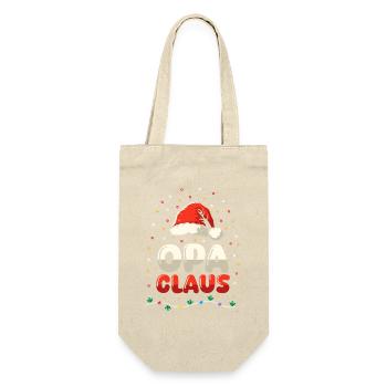 Noël Père Noël Grand-père Noël - Sac à bouteille - nature - Devant