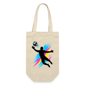 Saut néon du gardien, cadeau de football, enfants - Sac à bouteille - nature - Devant
