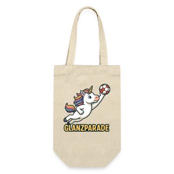 Gardien de balle Unicorn, arrêt brillant, enfants - Sac à bouteille - nature - Devant