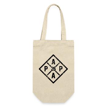 Dad 26 - Father 2026 - Gift - Gift Bag for Bottles - nature - Front