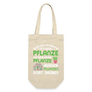 Horticulture Gardener Garden Gardening Sayings - Gift Bag for Bottles - nature - Front