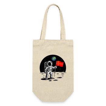 Norman Astronaut Normandy Pride Space Humor - Gift Bag for Bottles - nature - Front