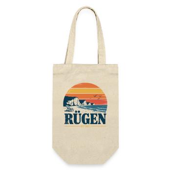 Cadeau rétro de la mer Baltique de Rügen - Sac à bouteille - nature - Devant
