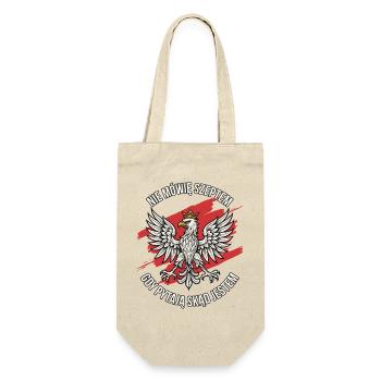 Polish Eagle Pride Statement Design - Gift Bag for Bottles - nature - Front