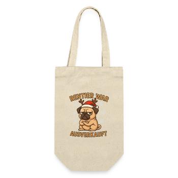 Reindeer was sold out - Gift Bag for Bottles - nature - Front