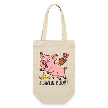 COCHON - Sac à bouteille - nature - Devant