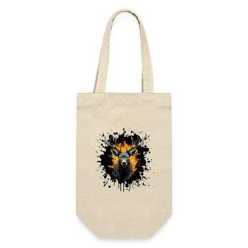 Deer Head Deer Animal - Gift Bag for Bottles - nature - Front