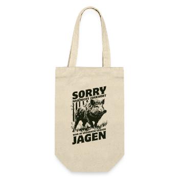 Je n’ai pas écouté, il était dans ma tête pendant la chasse - Sac à bouteille - nature - Devant
