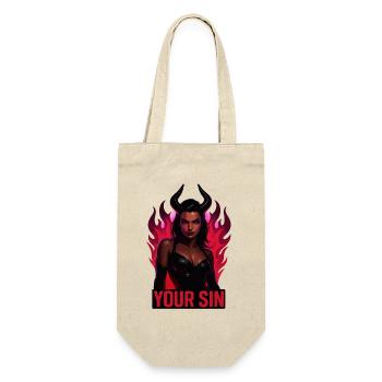 Demon Your Sin, Hot Hell, Seduction - Gift Bag for Bottles - nature - Front