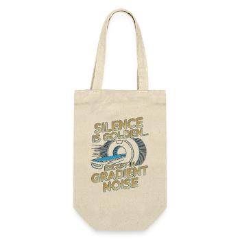 MRI Tech Silence Is Golden Rad Tech MRI Imaging - Gift Bag for Bottles - nature - Front