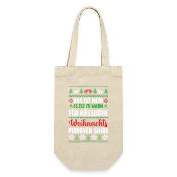 Noël du Père Noël - Sac à bouteille - nature - Devant