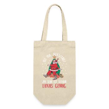 Noël du Père Noël - Sac à bouteille - nature - Devant