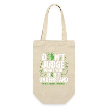 Ne juge pas ce que tu ne comprends pas - Sac à bouteille - nature - Devant