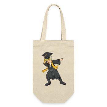 Lycée diplômé de la promotion 2026 de Dabbing - Sac à bouteille - nature - Devant