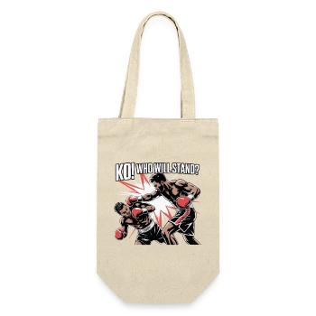 KO Showdown Graphic Boxing Burst - Gift Bag for Bottles - nature - Front