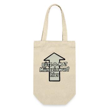 Bütz-O-Mat Carnival Costume Replacement Kölle Alaaf - Gift Bag for Bottles - nature - Front