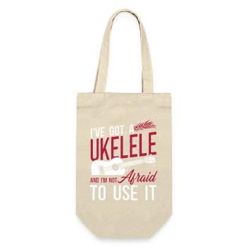 Hawaiian Ukulele Uke I've Got A - Gift Bag for Bottles - nature - Front