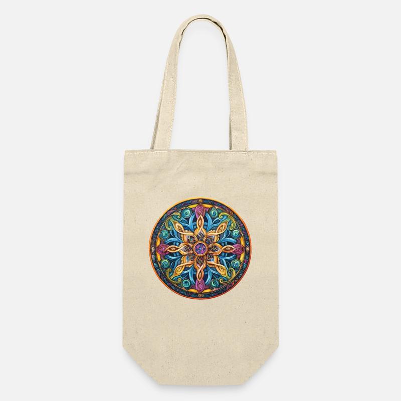 Étoile de Feu de Mandala - Sac à bouteille - nature