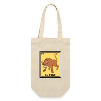 Loteria Loterie Mexicaine Tarot Bingo - Sac à bouteille - nature - Devant