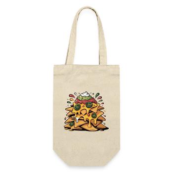 Cheese Nacho Tower Explosion - Gift Bag for Bottles - nature - Front