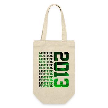 LIMITED EDITION 2013 13 YEARS 13TH BIRTHDAY - Gift Bag for Bottles - nature - Front