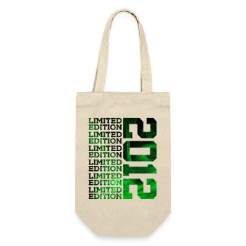 LIMITED EDITION 2012 14 YEARS 14TH BIRTHDAY - Gift Bag for Bottles - nature - Front