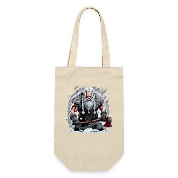 Légende viking marin viking Odin Corbeau Santa - Sac à bouteille - nature - Devant