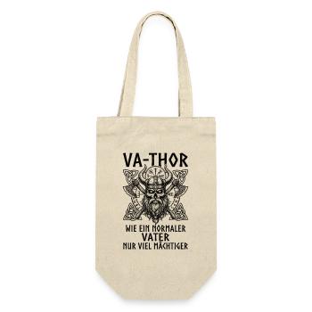 VA-THOR – Comme un père, mais plus puissant - Sac à bouteille - nature - Devant