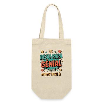 This Awesome Step-Dad to Customize – Family - Gift Bag for Bottles - nature - Front