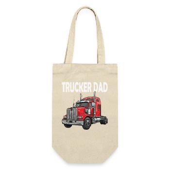 Truck Dad Trucker Design - Sac à bouteille - nature - Devant
