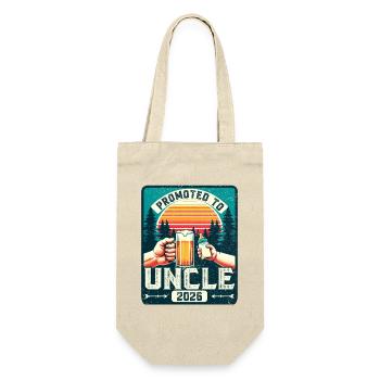 Oncle 2026, Oncle Enceinte, Oncle du futur - Sac à bouteille - nature - Devant