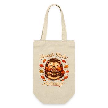 Cuddle Mode Autumn Warmth Hedgehog - Gift Bag for Bottles - nature - Front