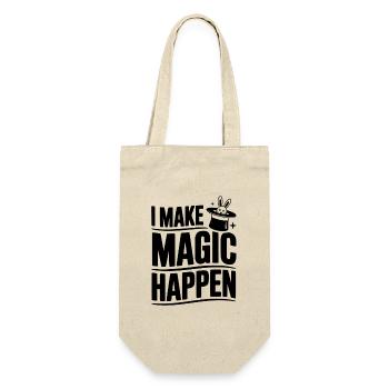 I Make Magic Happen - Gift Bag for Bottles - nature - Front