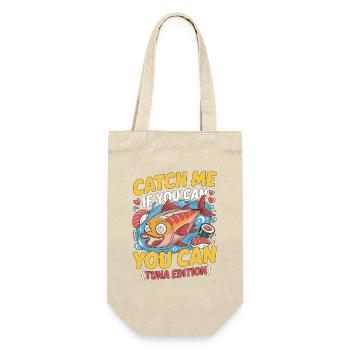 Sushi Attrape-moi si tu peux Amoureux de la cuisine japonaise - Sac à bouteille - nature - Devant