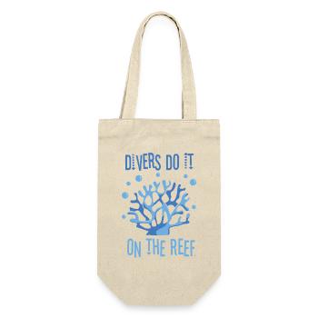 Diving Diver Snorkeling Recreational Diver - Gift Bag for Bottles - nature - Front