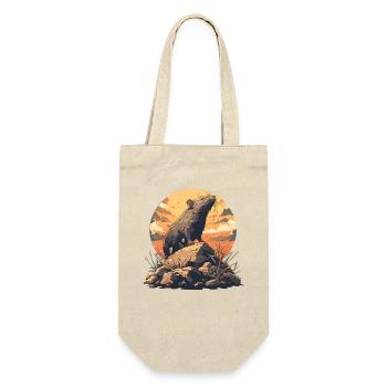 Rat Rat - Gift Bag for Bottles - nature - Front