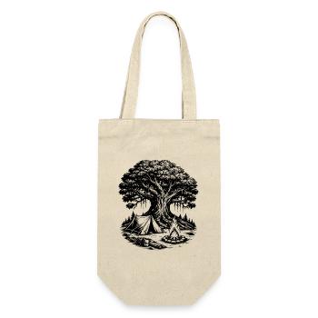 Camping Tente Arbre de la forêt - Sac à bouteille - nature - Devant