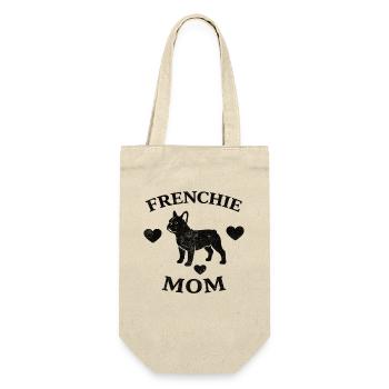 Frenchie Mom - Gift Bag for Bottles - nature - Front