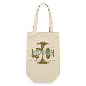 50e anniversaire 1976 cadeau pour hommes et femmes - Sac à bouteille - nature - Devant