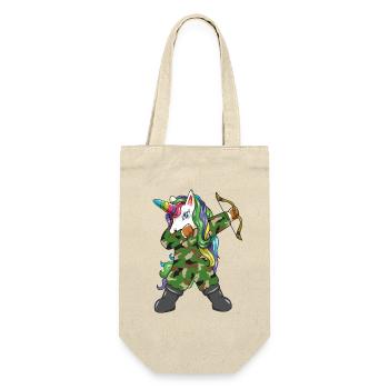 Dab Chasseur de Licorne Camouflage Archer Arc Chasseur d’Arc - Sac à bouteille - nature - Devant