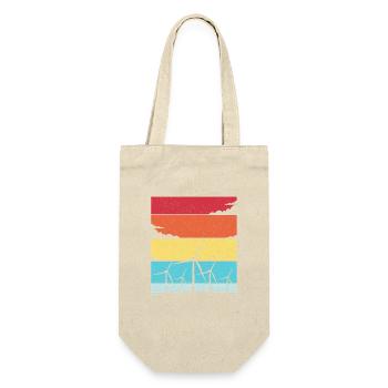 Wind Energy Wind Power Wind Turbine - Gift Bag for Bottles - nature - Front