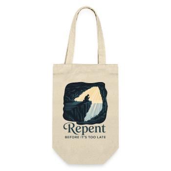 Repent Before It's Too Late - Gift Bag for Bottles - nature - Front