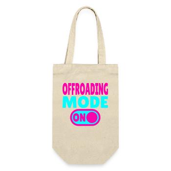 Offroading Mode ON – Off-Road Adventure - Gift Bag for Bottles - nature - Front