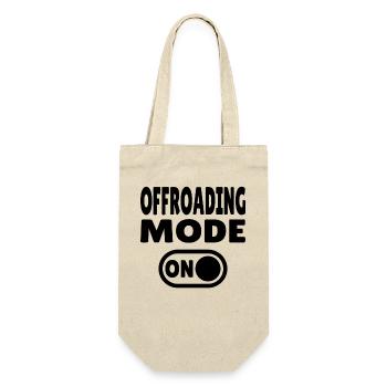 Offroading Mode ON – Off-Road Adventure - Gift Bag for Bottles - nature - Front