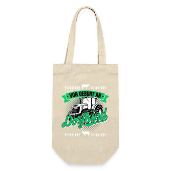 Village child from birth - Gift Bag for Bottles - nature - Front