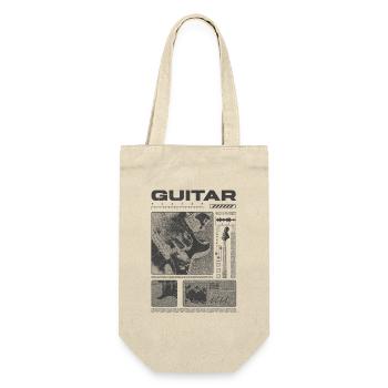 Guitariste Guitariste Rock Musicien streetwear - Sac à bouteille - nature - Devant