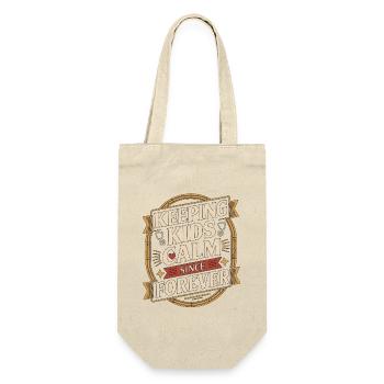 Pediatric Nurse Keeping Kids Calm Since Kids Nurse - Gift Bag for Bottles - nature - Front