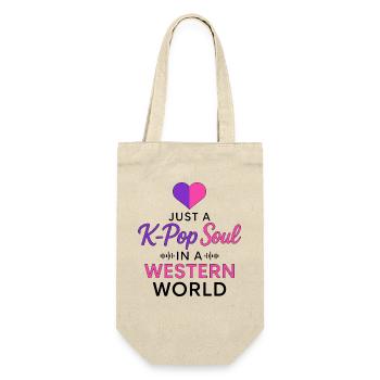 Juste une âme K Pop dans un monde occidental - Sac à bouteille - nature - Devant